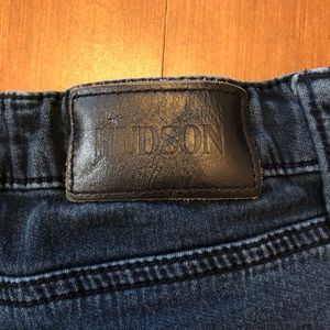 Boys Hudson Jeans, Size 6, Distressed Black
